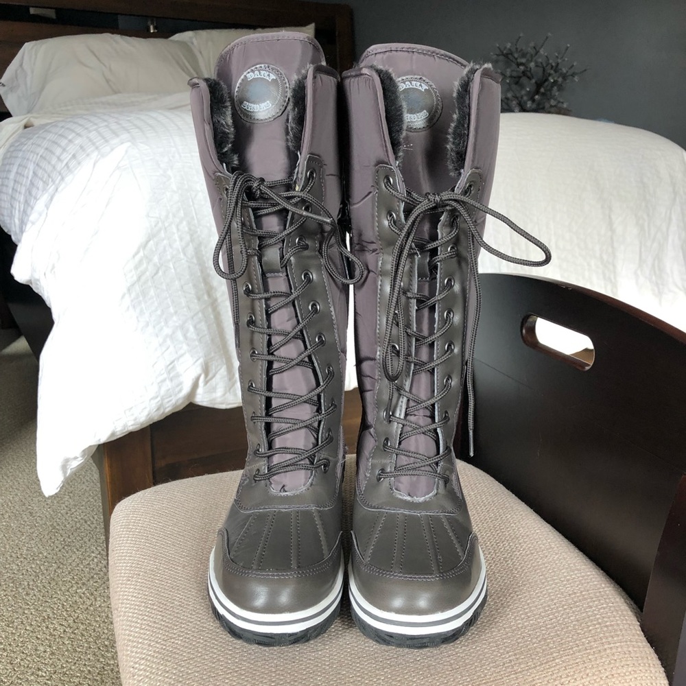 Dailyshoes eskimo winter fur boots size 8.5